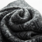 Women's Cashmere Scarf Warm Knitted Geometric Cashmere Scarf